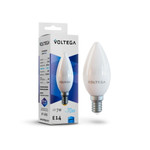 Светодиодная лампа Voltega VG2-C37E14cold7W (E14, 4000K, 7Вт), 1шт