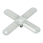 Led-p65-32w/spfs/e27/cl/p4 plp32wh лампа светодиодная для растений. форма “p” лепестковая, прозрачная. спектр для фотосинтеза с высокой цветопередачей, 1шт
