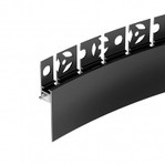 Профиль PLINTUS-FANTOM-BENT-H35-SIDE-2000 BLACK, 2м