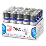 Батарейки ЭРА LR6-20 bulk SUPER Alkaline, 1шт