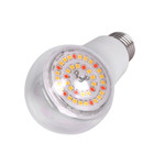 Led-a60-15w/spfb/e27/cl plp30wh лампа светодиодная для растений. форма “a”, прозрачная. спектр для фотосинтеза. картон. тм uniel, 1шт