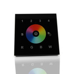 Панель сенсорная SR-2820 Black (1009, Wi-Fi, 4 зоны, RGB/W), 1шт