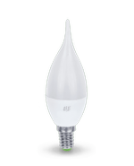 Лампа светодиодная LED-Свеча НА Ветру-standard 5Вт 160-260В Е14 450Лм ASD (теплый белый 3000K), 1шт