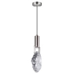 6696/5L MIDCENT ODL24 Подвесной светильник матовый никель/металл/стекло IP20 LED 5W 200Лм 3000K LIA, 1шт