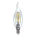 Led-cw35-13w/4000k/e14/cl pls02wh лампа светодиодная. форма “свеча на ветру”, прозрачная. серия sky. белый свет (4000К). Картон. ТМ Uniel., 1шт