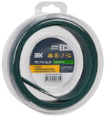 Трубка термоусадочная ТТУ нг-LS 12⁄6 зел. (уп.2м) IEK UDR12-012-006-002-K06-T, 1УП.2 м