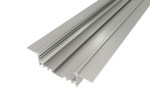 Профиль алюминиевый под шпаклевку LC-LPSH-2080-2 Anod, 2м