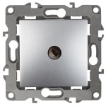 12-3101-03 ЭРА Розетка TV одиночная, IP20, Эра12, алюминий, 1шт