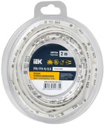 Трубка термоусадочная ТТУ нг-LS 5⁄2.5 бел. (уп.2м) IEK UDR12-005-D25-002-K01-T, 1УП.2 м