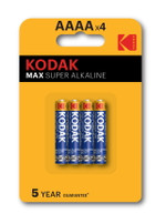 Алкалиновая батарейка Kodak MAX LR61-4BL [K4A-4], 4шт