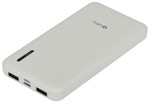 Power bank портативное зарядное устройство Intro ZX10 10000mAh белый, 1шт