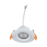 Светильник встраиваемый поворотный REXANT Bagel 12 Вт 4000 К LED, 1шт