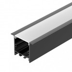 Профиль SL-LINIA49S-F-2000 ANOD BLACK, 2м