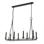 Citilux Маркиз CL471245 Люстра замковая подвесная Чёрная, 1шт