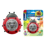 Светодиодный светильник-ночник на батарейках DTL-354 Божья Коровка/Red/3LED/3AAA. 3 светодиода с общей мощностью 0,5 вт. Корпус- красный пластик, 1шт