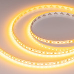 Лента RT-A120-8mm 24V (9.6 W/m, IP20, 2835, 5m) (желтый), 5м