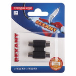 Переходник аудио (2 гнезда RCA - 2 гнезда RCA), бинокль, (1шт) REXANT, 10шт