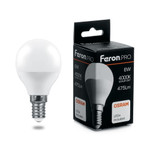 Лампа светодиодная Feron.PRO LB-1407 Шарик E14 7.5W 2700K OSRAM LED, 1шт