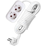Удлинитель 2х5м с заземл. 10А IP20 У10-553 ПВС 3х0.75 UNIVersal 553-05, 1шт