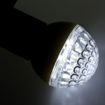 Лампа шар Е27 9 LED Ø50мм белая, 1шт