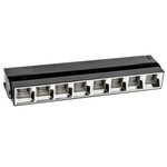 Ulb-q283 20w/4000k black светильник-прожектор светодиодный трековый. линейный. 1600 лм. белый свет (4000К). Корпус черный. ТМ Volpe, 1шт