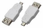 Переходник гнездо USB-A (Female)-штекер microUSB (Male) REXANT, 50шт