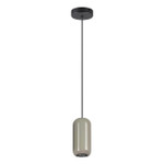 5053/1D PENDANT ODL24 311 черный/серый/металл Подвес GU10 LED 4W OVALI, 1шт
