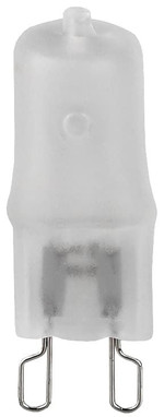 Лампочка галогенная ЭРА G9-JCD-40-230V-FR G9 40Вт капсула матовая теплый белый свет, 1шт