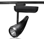 Трековый светодиодный светильник Track-30 (220V, черный корпус, 20W, однофазный) (дневной белый 4000K), 1шт