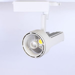Светодиодный светильник трековый JH-GDD 2L (50W, 220V, white body, 30deg) (теплый белый 3000K), 1шт