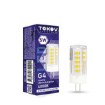 Лампа светодиодная 5Вт Capsule 4000К G4 220-240В TOKOV ELECTRIC TKE-G4-5-4K, 1шт