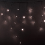 Гирлянда светодиодная Бахрома (Айсикл), 4,8х0,6м, 176 LED ТЕПЛЫЙ БЕЛЫЙ, прозрачный ПВХ, IP65, постоянное свечение, 230В NEON-NIGHT (нужен шнур питания 303-500-1), 1шт