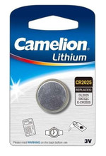 Элемент питания литиевый CR2025 BL-1 (блист.1шт) Camelion 3067, 1упак. 1шт