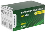 Элемент питания алкалиновый AA/LR6 Alkaline бокс (уп.28шт) GENERICA ABT-LR06-ST-B28-G, 1УП.28 шт