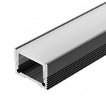 Профиль SL-SLIM20-H13-2000 BLACK, 2м