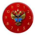 Настенные часы  «simvolika-rosaviaciya-3d»