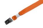 FlexPocket Лента для бейджа с прищепкой оранжевая 024-1378