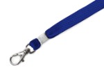 FlexPocket Лента для бейджа с карабином люкс синяя 024-1390
