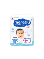 Подгузники Marabu New Born от 2 до 5 кг, Premium Japan