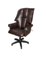 Кресло руководителя т. коричневый КР-31, эко-кожа