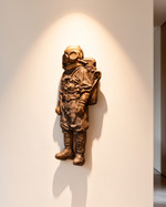 Аквалангист фигура из дерева