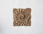 Гипсовый барельеф панно аммонит