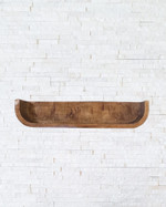 Навесная полка изогнутая с закругленными углами