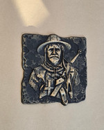 Картина из гипса Охотник