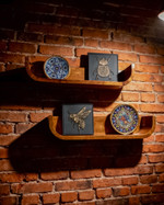 Комплект из двух полок с овальными углами