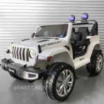 Электромобиль багги 938 Джип 4WD Белый