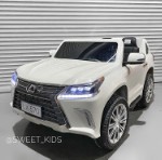 Электромобиль Lexus dk-LX570 4x4 A-4  Белый