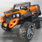 Детский электромобиль Багги 6500 4х4 оранжевый