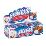 Батончик COCOS с молочным шоколадом и кокосом   24гр