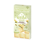 Шоколад Schogetten White Pistachio   100гр